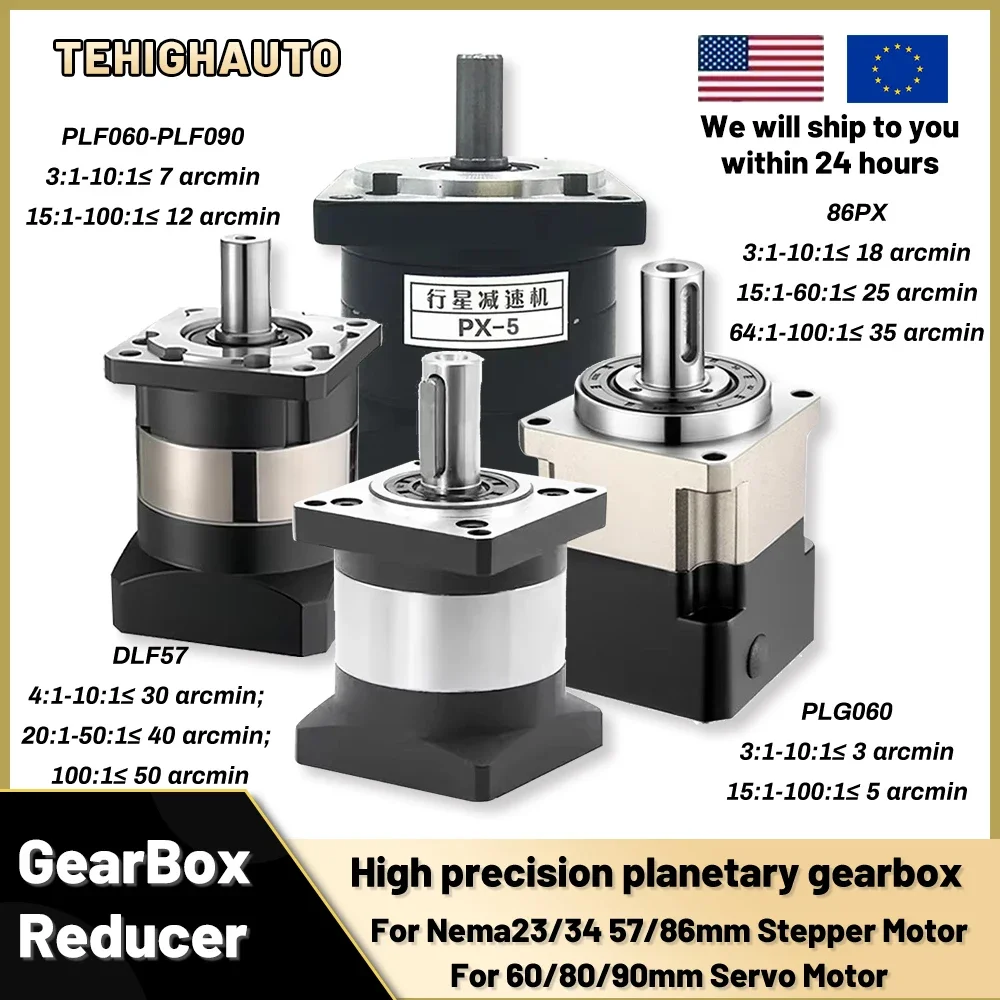 6.35/8/11/14Mm Input Planetary - Planetary Gearbox Reducer Nema 23 34 recension och pris