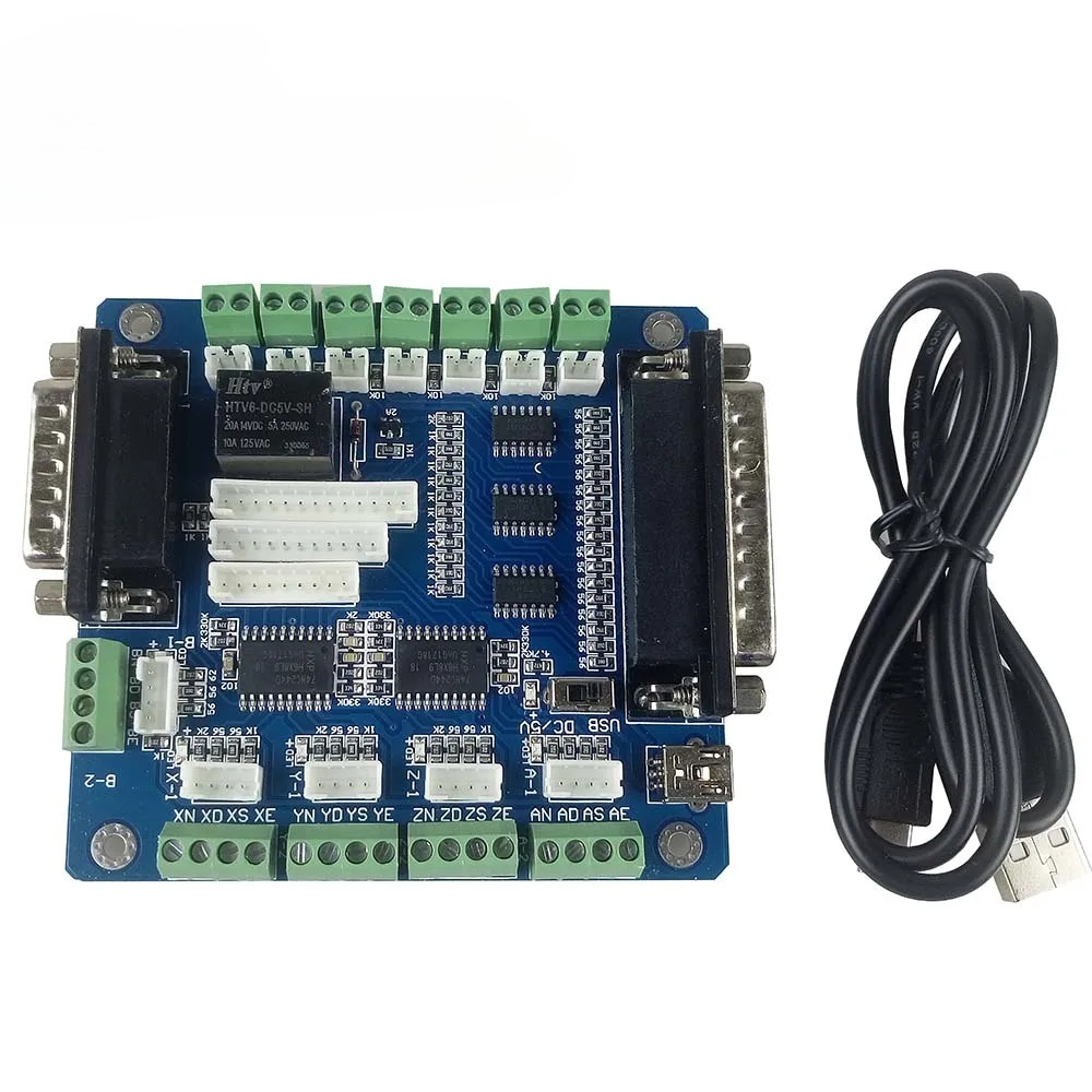 Mach3 5 Axis CNC Breakout Cont - 5 Axis Cnc Breakout Board Interface Mach3 recension och pris
