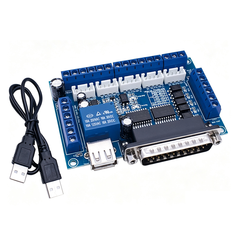 MACH3 CNC Breakout Board 5 Axi - 5 Axis Cnc Breakout Board Interface Mach3 recension och pris